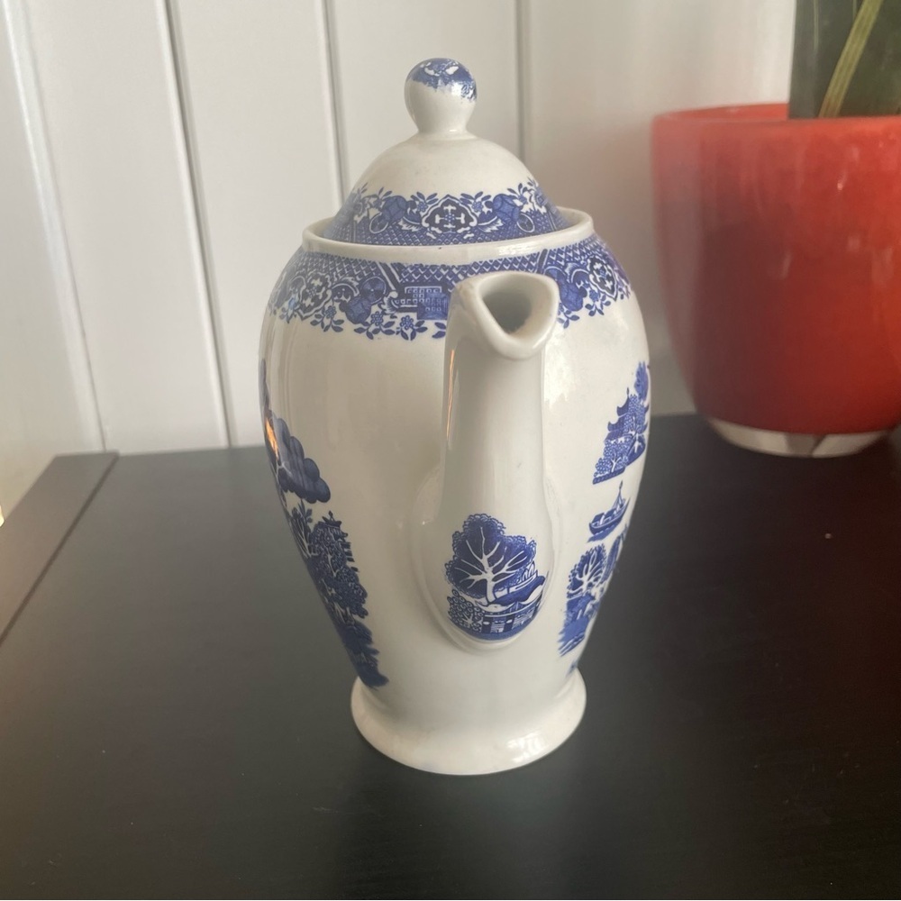 $20 SALE Vintage Wood & Sons Collectible Teapot Coffeepot Carafe Servingware - Picture 5 of 8